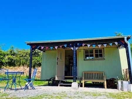 Pen Bryn Shepherd Hut Hay-On-Wye Eksteriør bilde