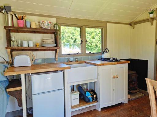 Pen Bryn Shepherd Hut Hay-On-Wye Eksteriør bilde