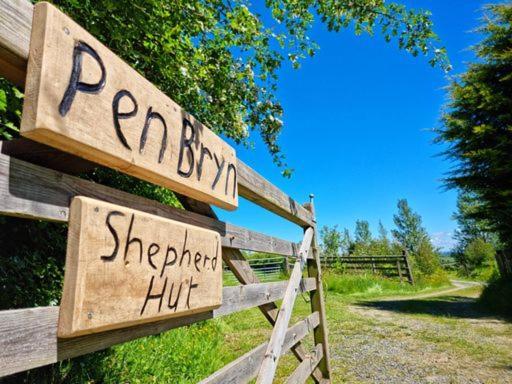 Pen Bryn Shepherd Hut Hay-On-Wye Eksteriør bilde